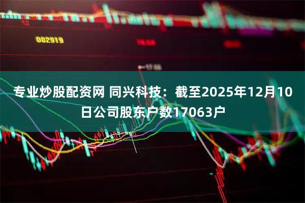 专业炒股配资网 同兴科技：截至2025年12月10日公司股东户数17063户